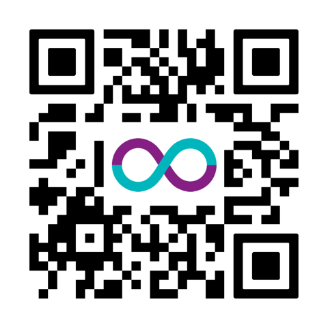 QR code that opens the Chavara Matrimony app download page